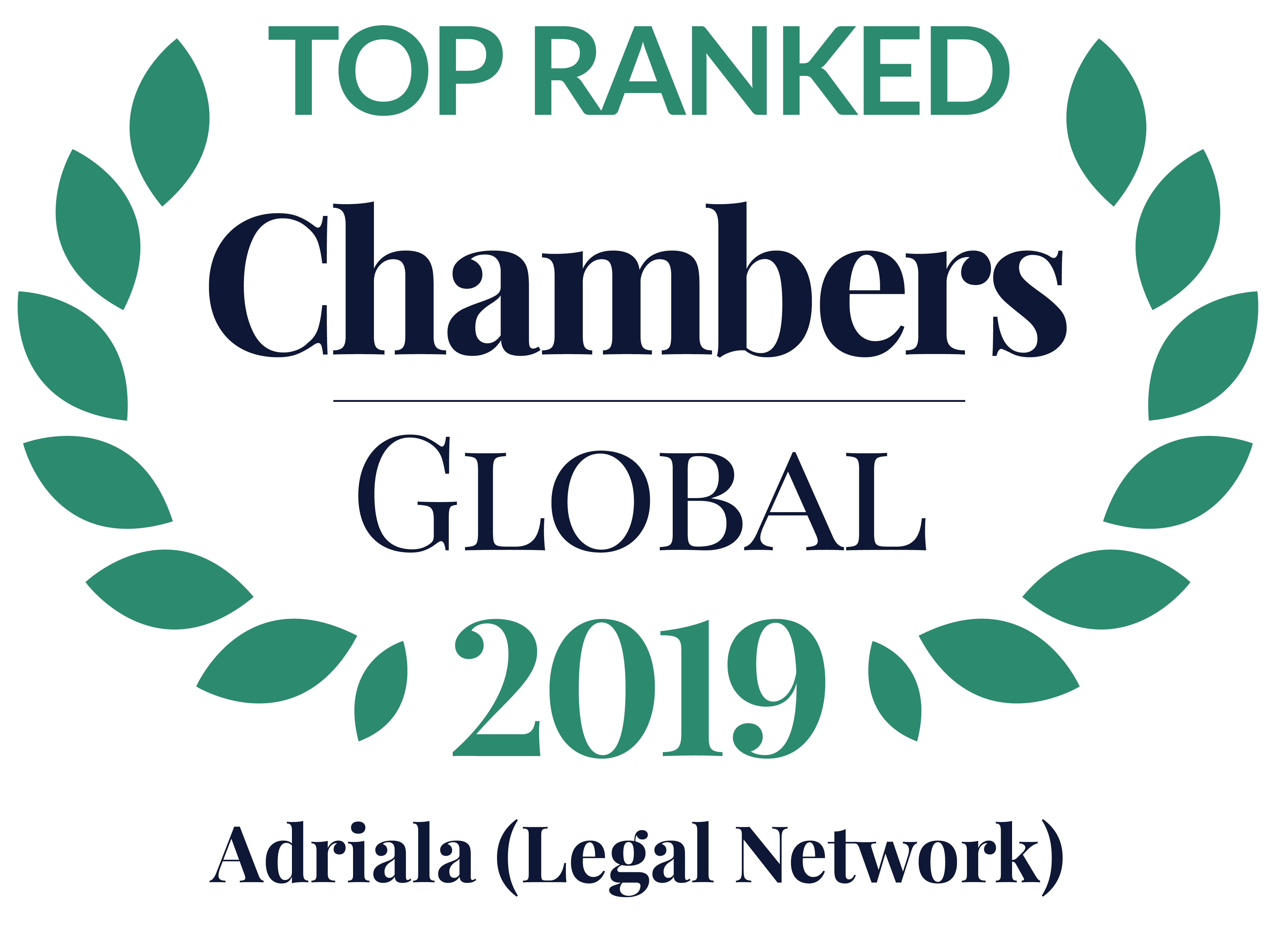 Adriala once again ranked as Band 1 by Chambers Global and Chambers Europe